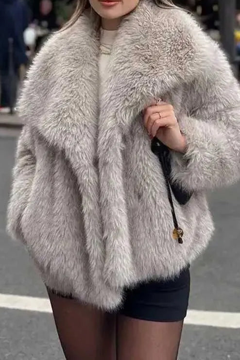 Faux Fur Coat Lavish Daily