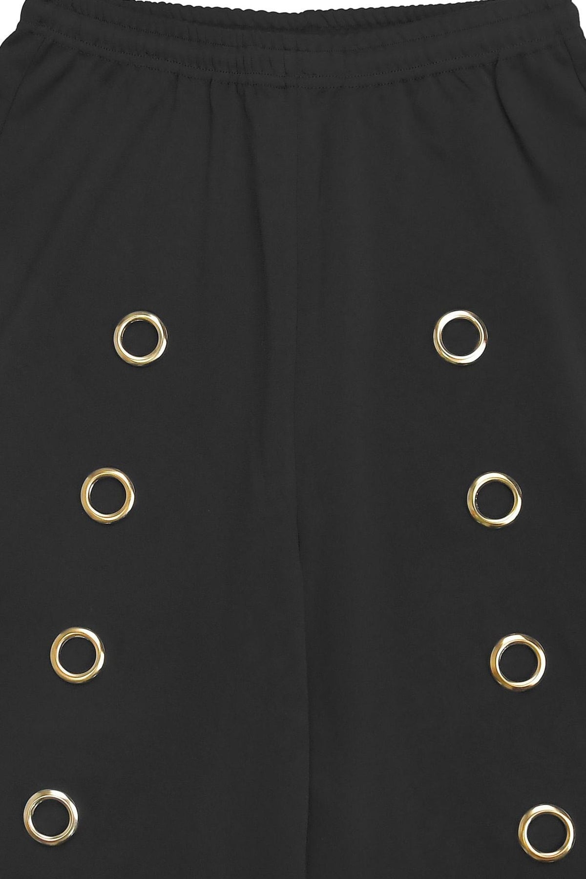 Oversized Eyelet Halter Crop Top & Pant Set Lavish Daily