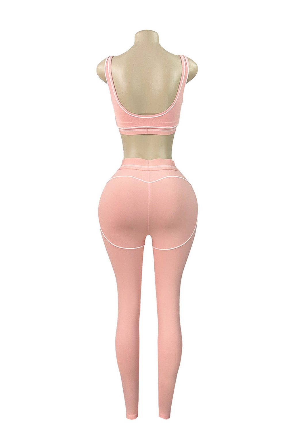 Contour Piping 2-Piece Workout Set Lavish Daily