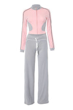 Stand Collar Slim Fit Sport Shorts Set Lavish Daily