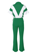 Elastic Waist Colorblock Sport 2-Piece Set Lavish Daily