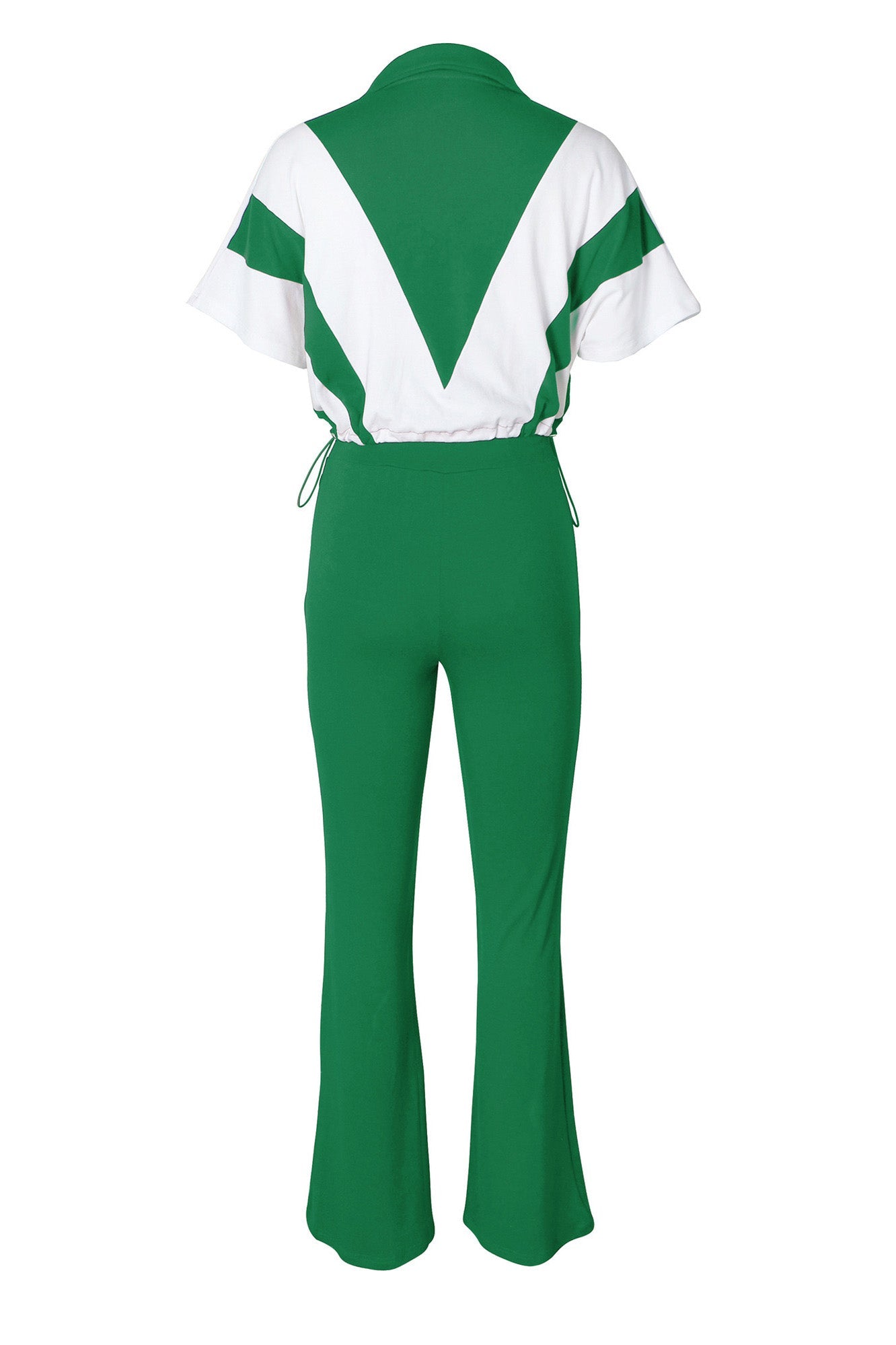 Elastic Waist Colorblock Sport 2-Piece Set Lavish Daily