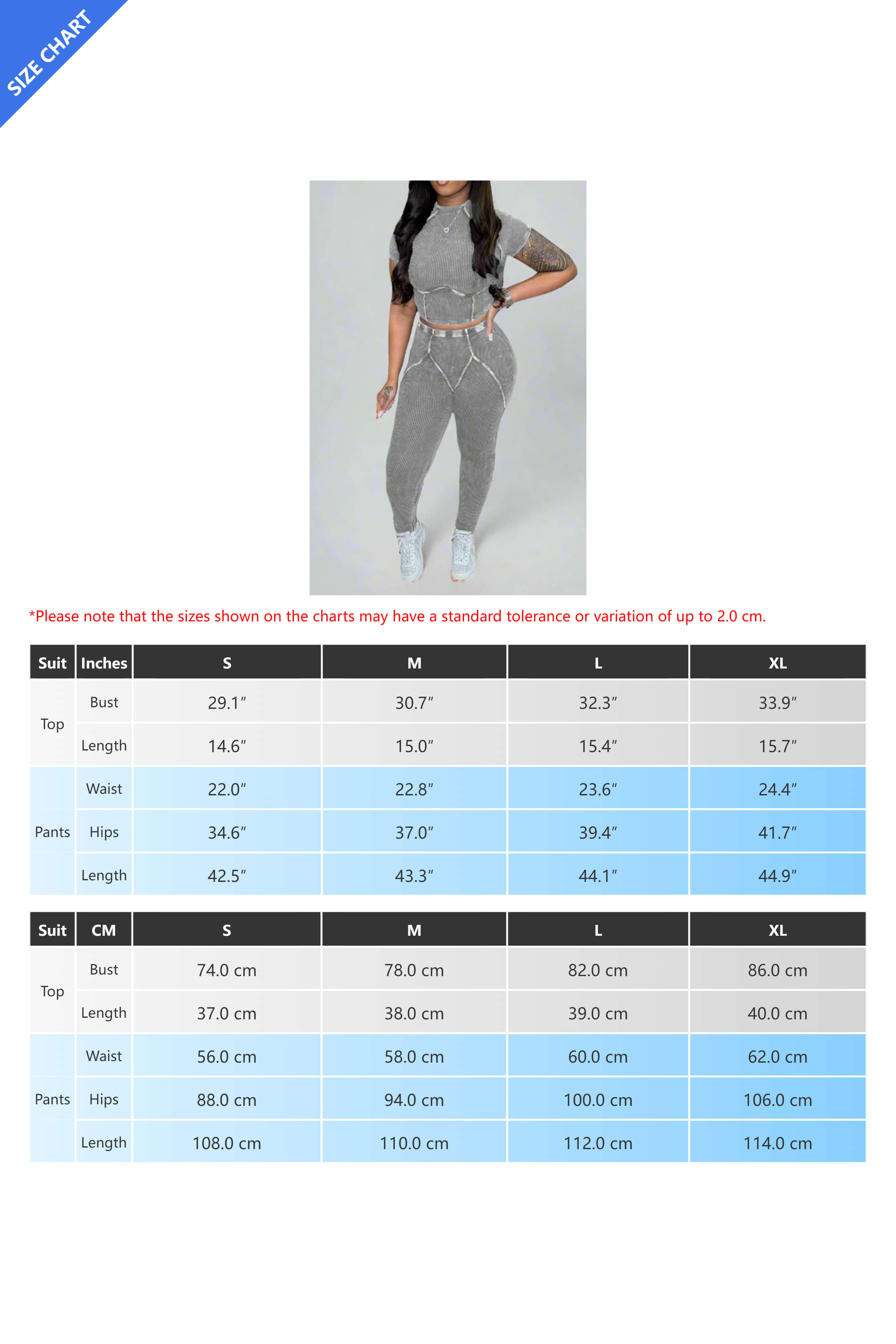 Ribbed Fabric Washed Set Lavish Daily