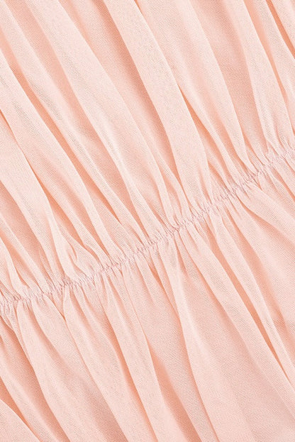Strapless Draped Ruched Mini Dress LavishDaily