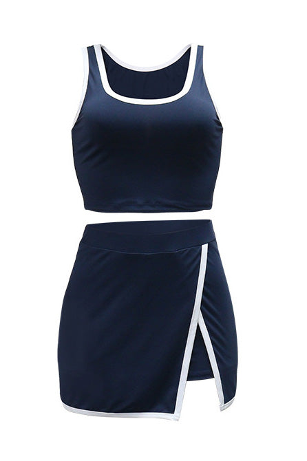 Fashion Tank Top and Skort 2-Piece Set Lavish Daily