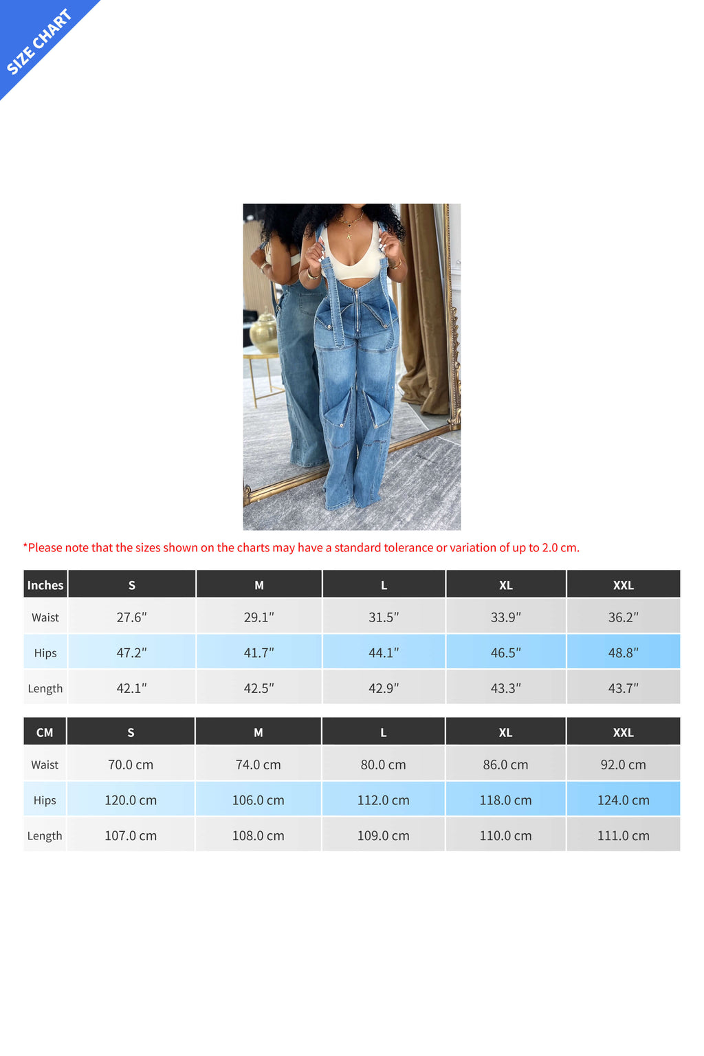 High Waist Denim Overalls Wide Leg Jumpsuit Lavish Daily