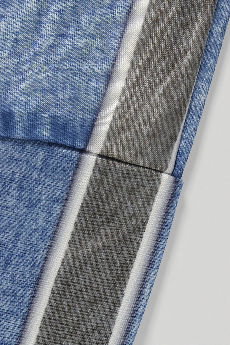 Printed Short Long Sleeve Casual Jacket Lavish Daily