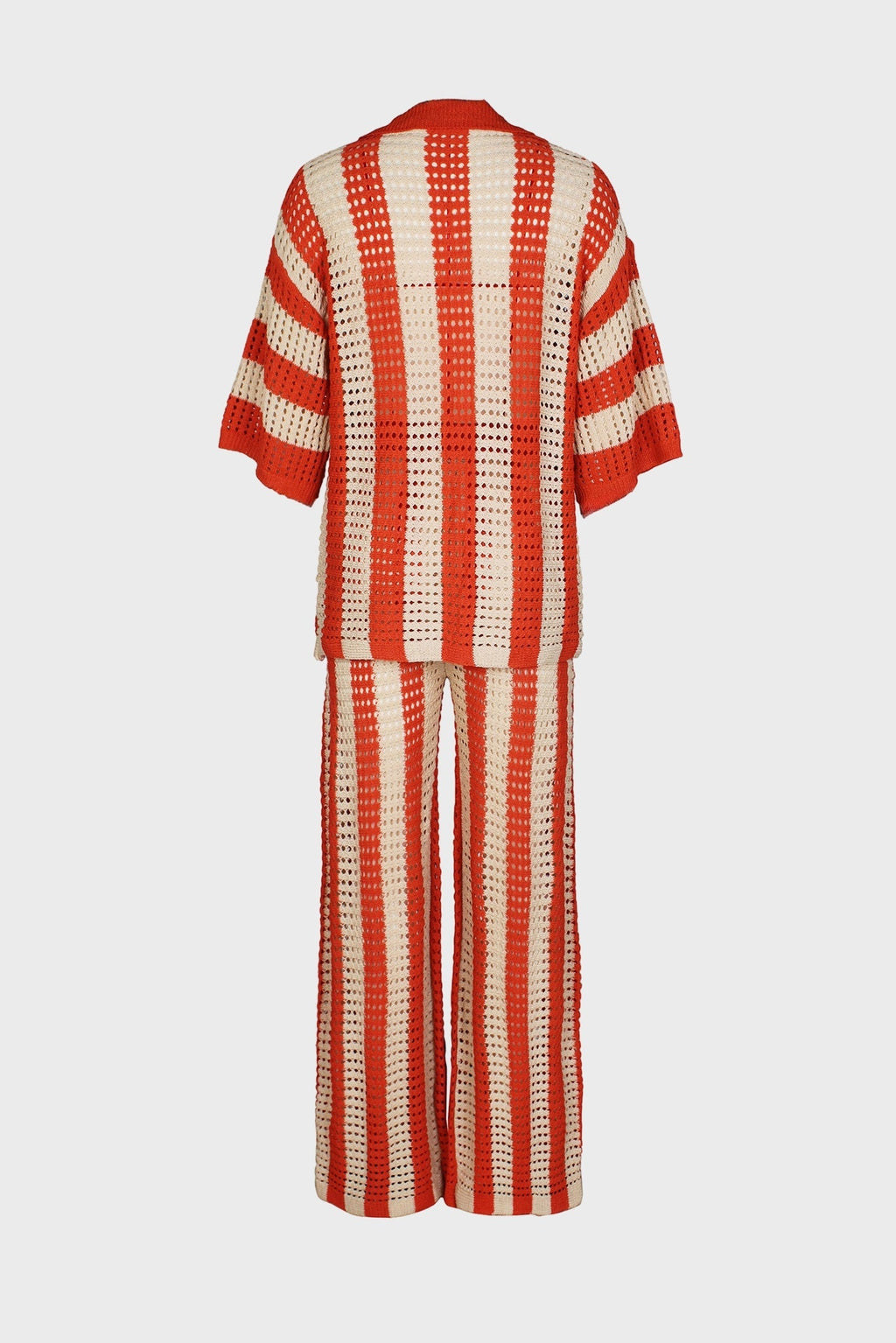 V-Neck Knit Pants Set Lavish Daily