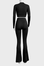 Solid Color Fashion 3 Piece Pant Set Lavish Daily