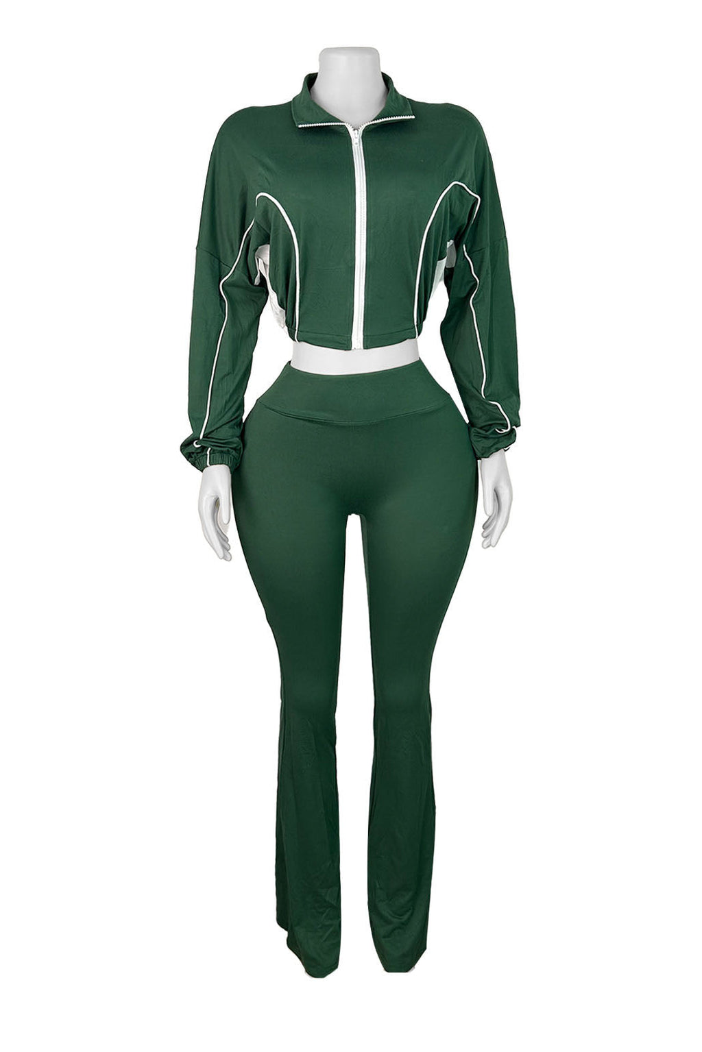 Slim Fit Pants & Cropped Jacket Lavish Daily