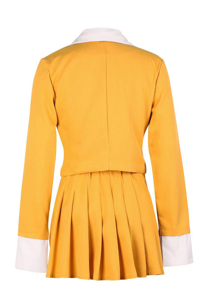 Preppy Chic Blazer & Skirt Set Lavish Daily