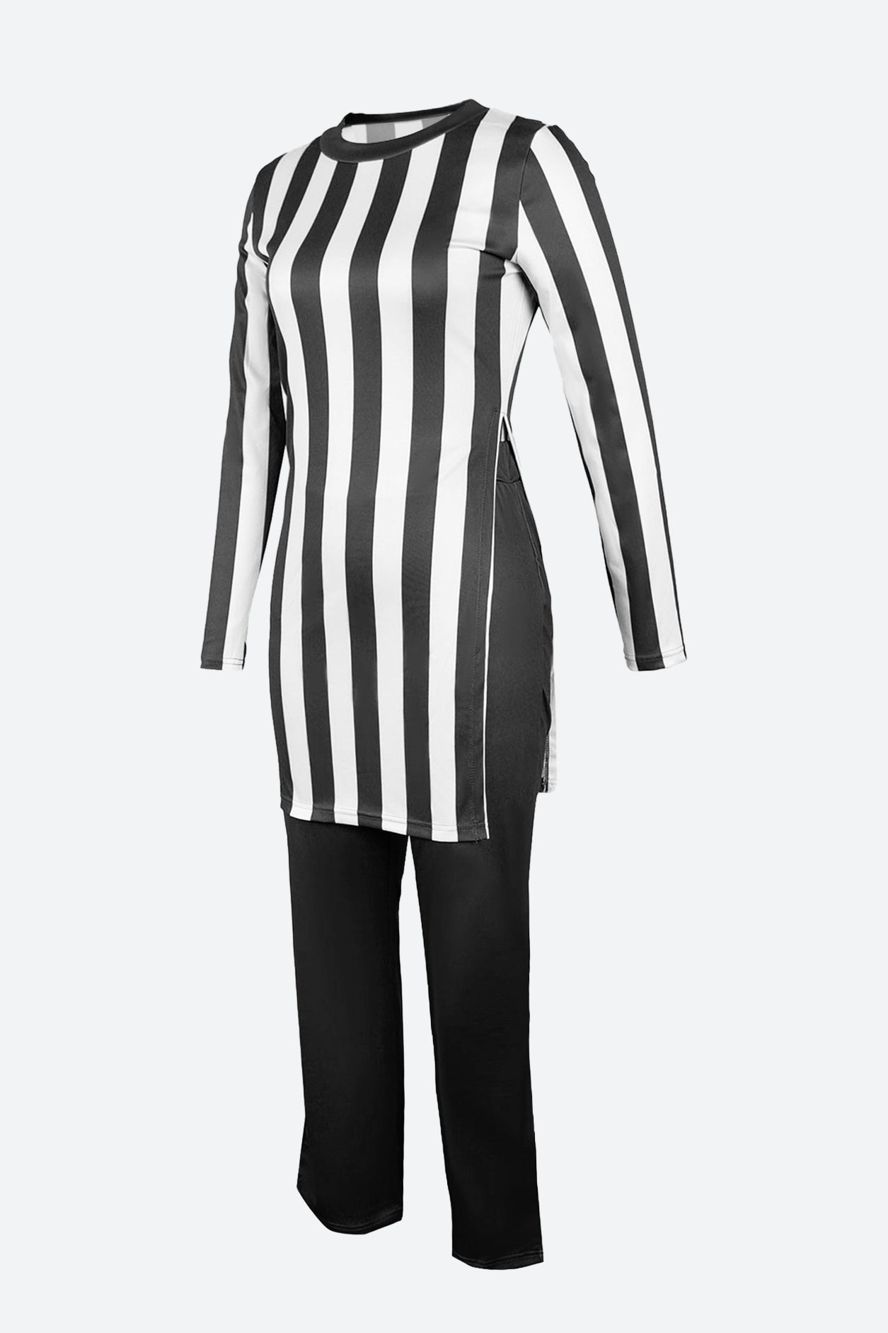 Striped T Shirts & Pants Set Lavish Daily