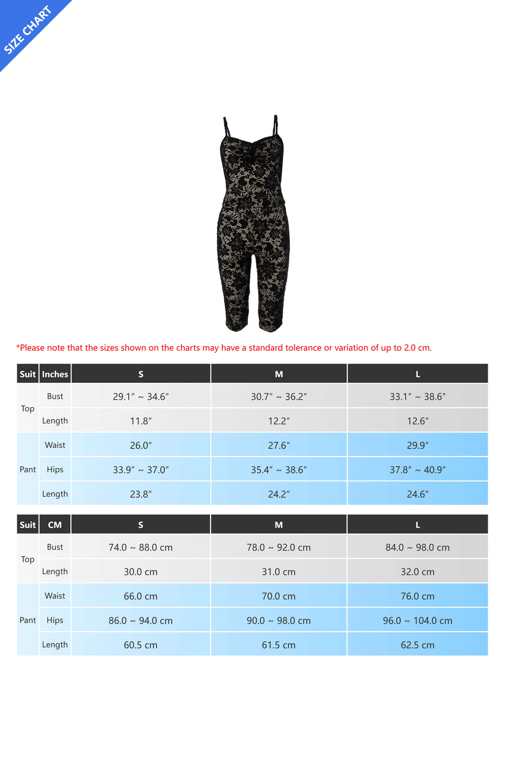 Lace Capri Set Lavish Daily