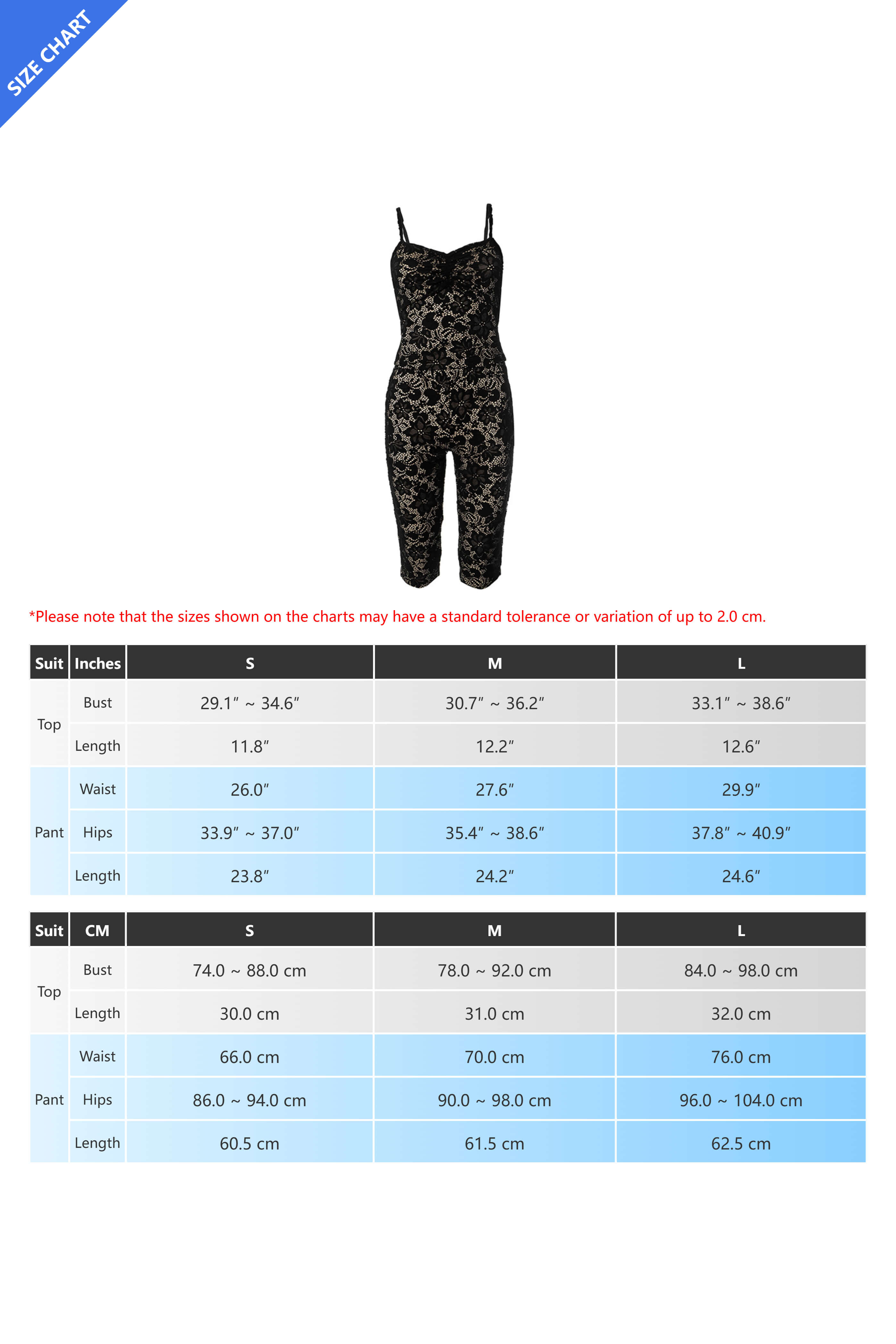 Lace Capri Set Lavish Daily