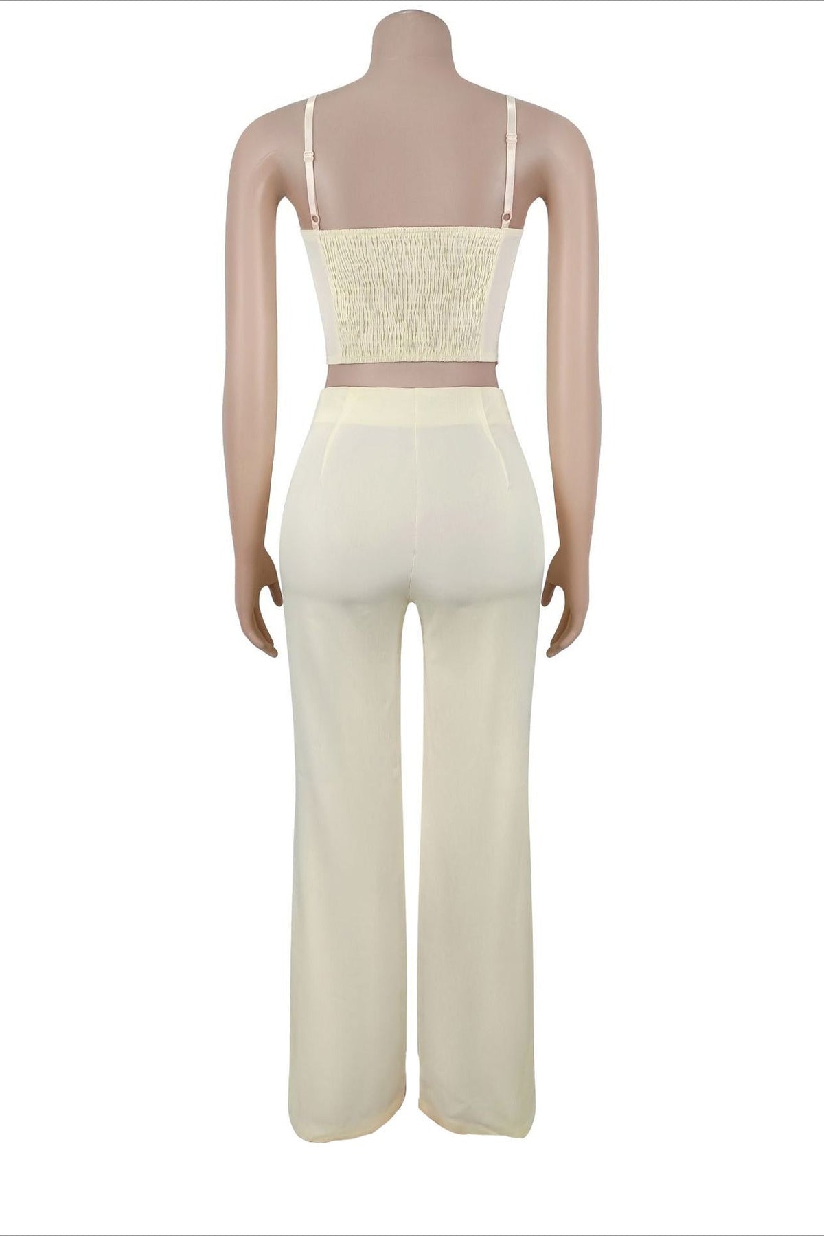 Asymmetrical Button Cami Pant Set Lavish Daily