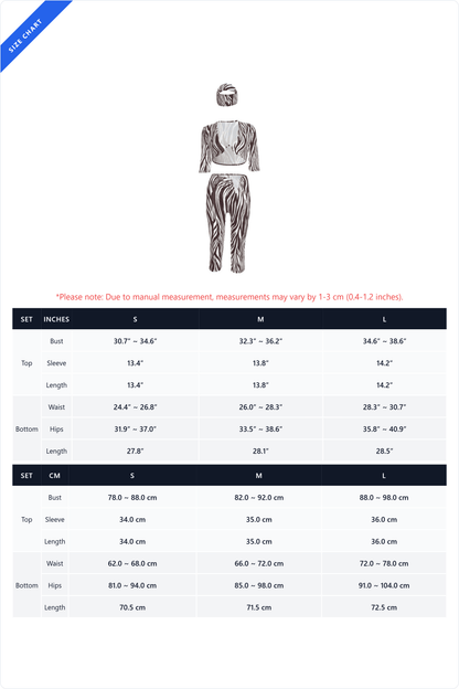 Abstract Print U-Bar Capri Set Lavish Daily