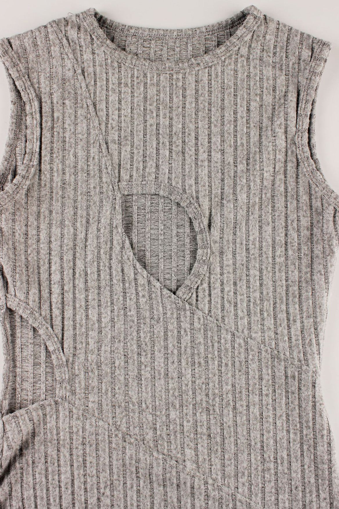 Solid Slim Stretch Hollow Bodycon Mini Dress Lavish Daily