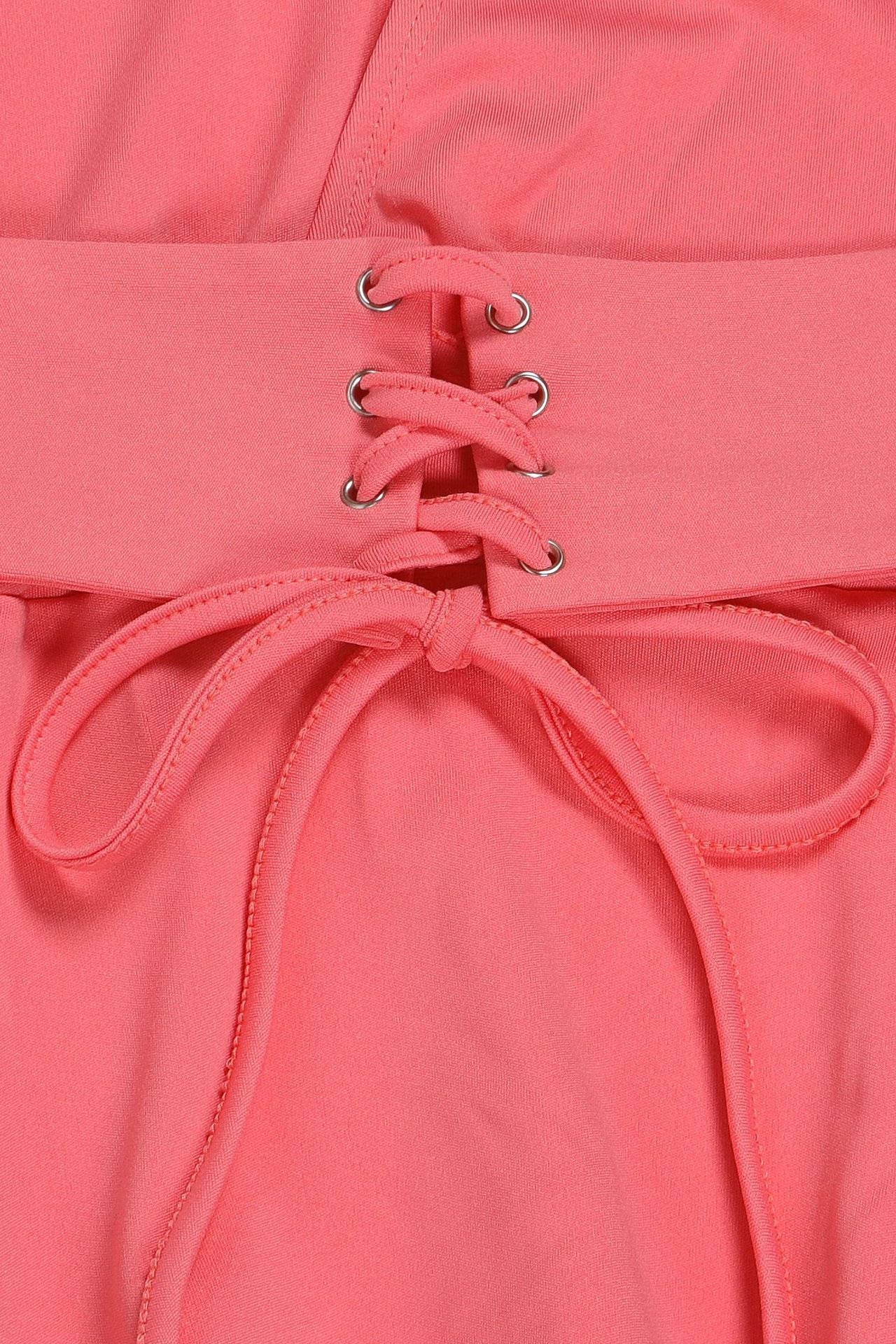 Deep V Neck Long Sleeve Two Pieces Lavish Daily