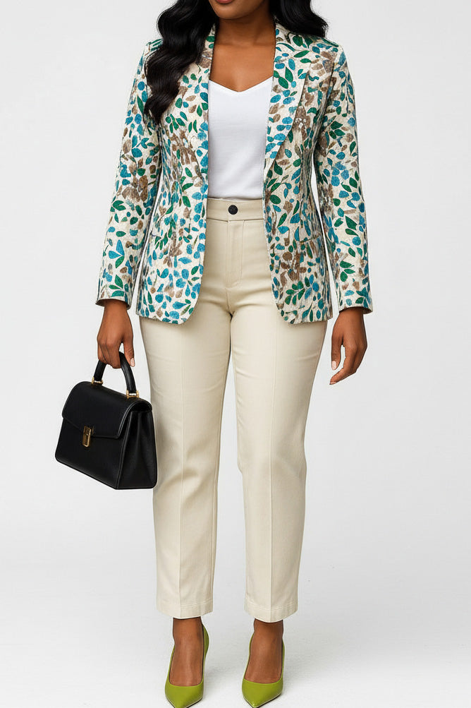 Women’s Slim Fit Blazer & Pants Set Lavish Daily