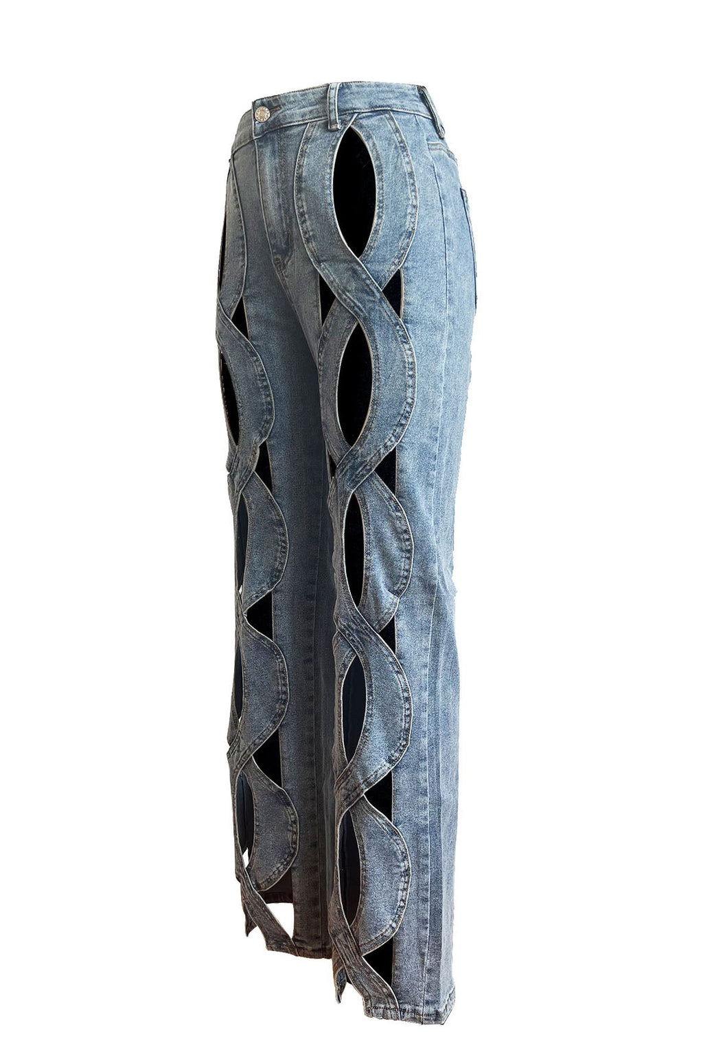 Trendy Wide Leg Jeans Lavish Daily