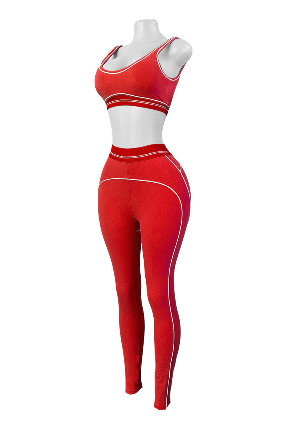 Contour Piping 2-Piece Workout Set Lavish Daily