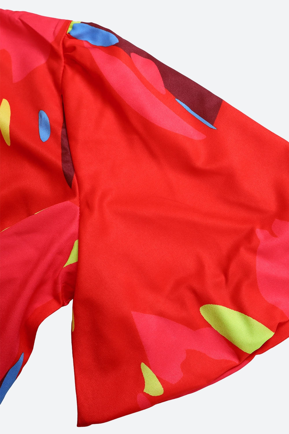 Tie Bow Colorblock Blouse Lavish Daily