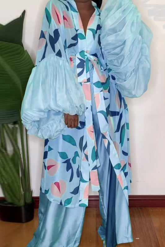 Elegant Resort Maxi Dress & Statement Sleeves Lavish Daily