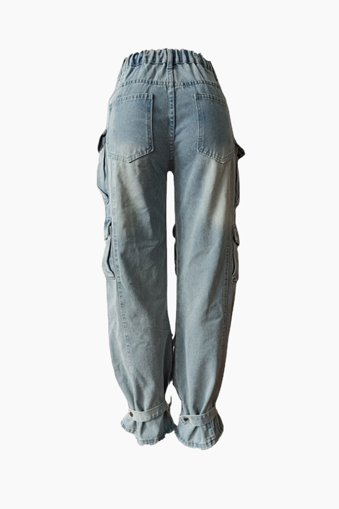 Ripped Wide-leg Jeans Lavish Daily