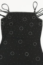 Sexy Rhinestone Cami Party Maxi Dress Lavish Daily