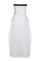 Strapless Buckle Maxi Dress Lavish Daily