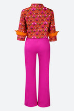 Printed Shirt & Pants Set Lavish Daily