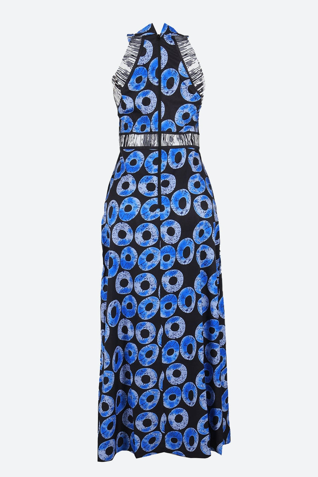 Printed Sleeveless Maxi Dress Lavish Daily