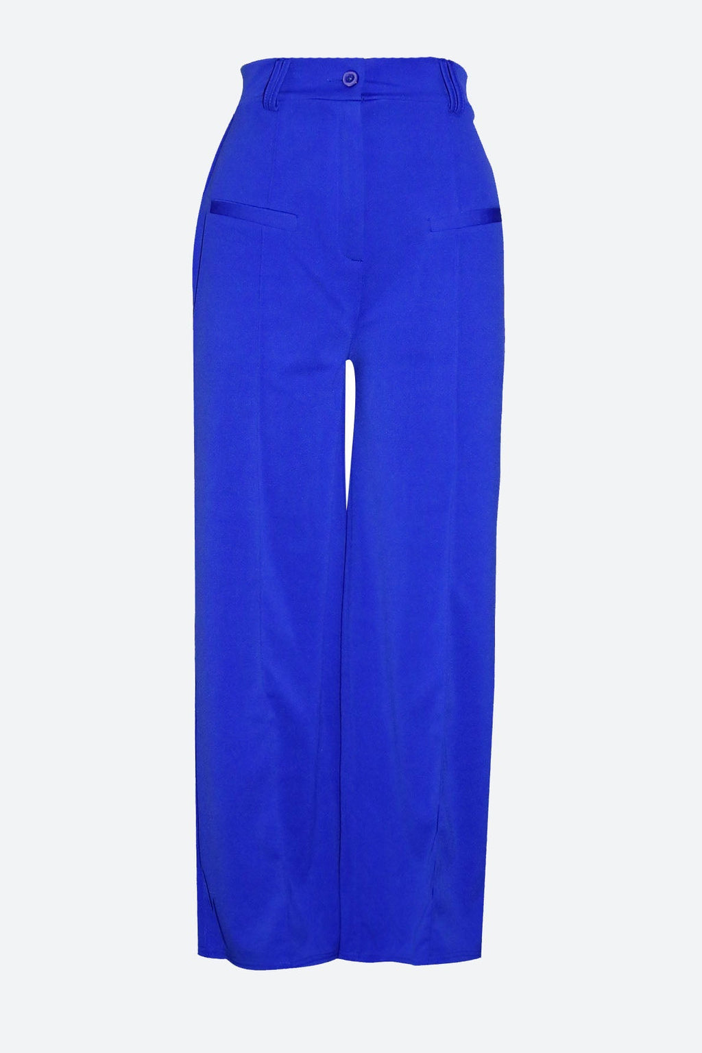 Casual Solid Color Loose Wide-Leg Pants Lavish Daily