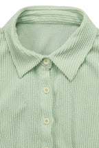 Striped Button-Up Sleeveless Jumpsuit Lavish Daily