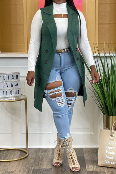 Classy Girl Cardigan Vest Lavish Daily