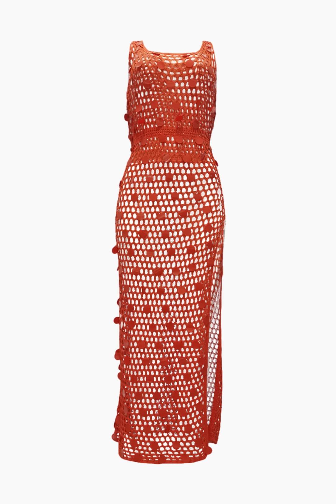 Fishnet Cover Up Beach Dress Lavish Daily