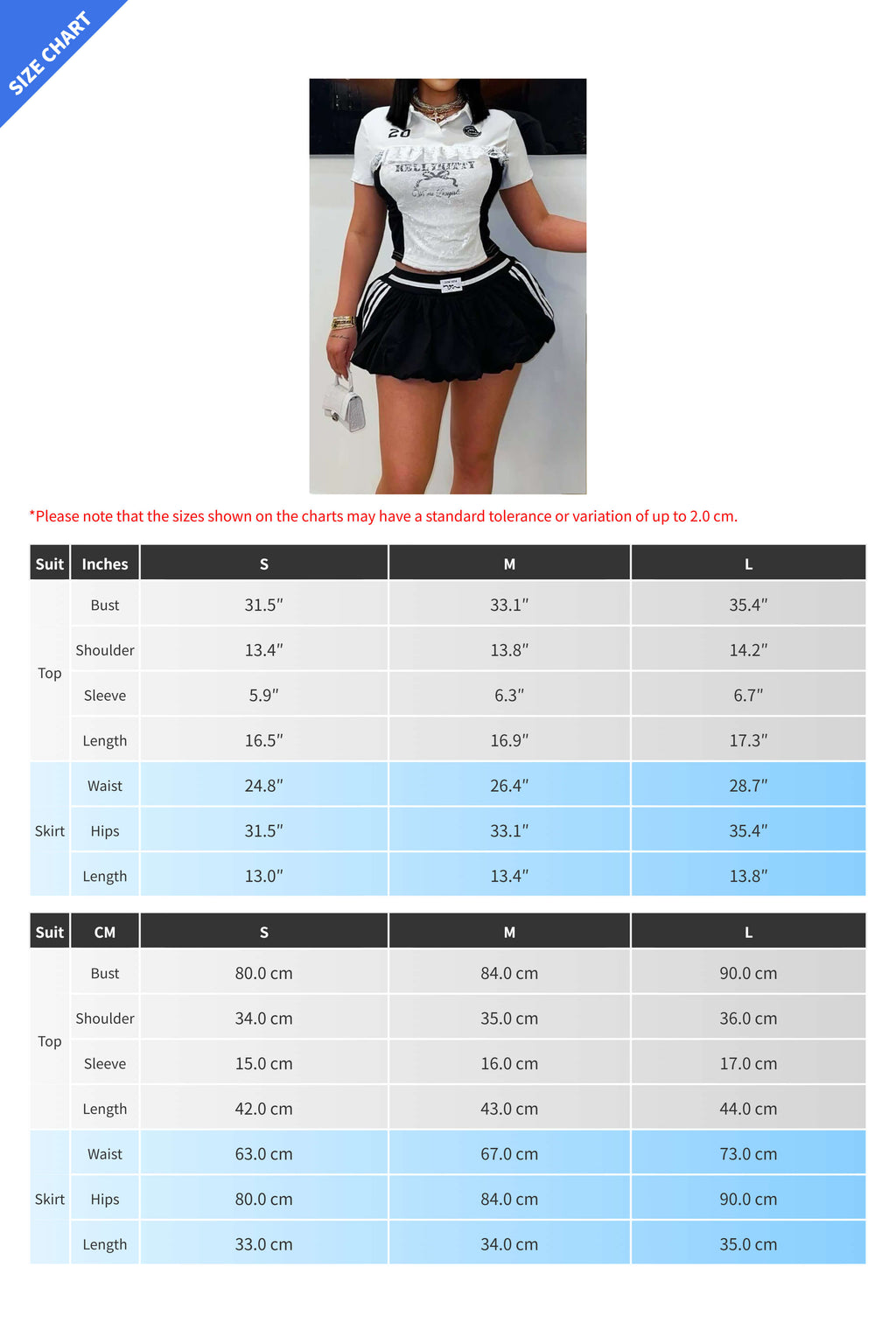 Lace Letter Print Top & Fluffy Skirt Set Lavish Daily