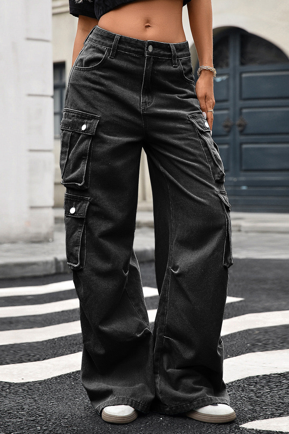 High Waist Wide Leg Denim Jeans Lavish Daily