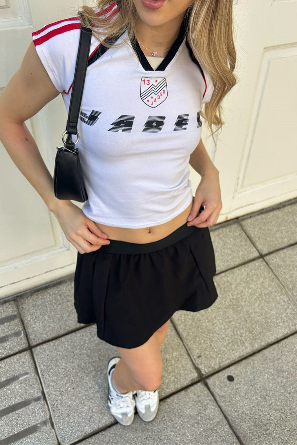 Letter Print Crop Top & Shorts 2 Piece Set Lavish Daily