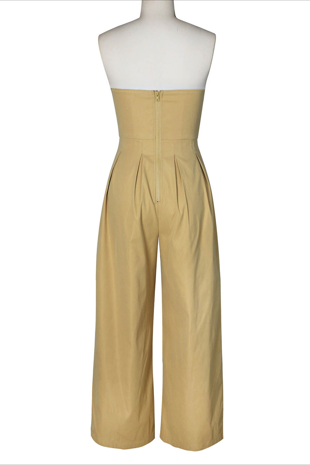 Strapless Wide-Leg Jumpsuit Lavish Daily