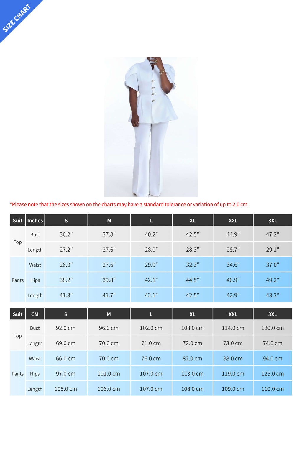 Elegant Puff Sleeve Button Two-Piece Set Lavish Daily