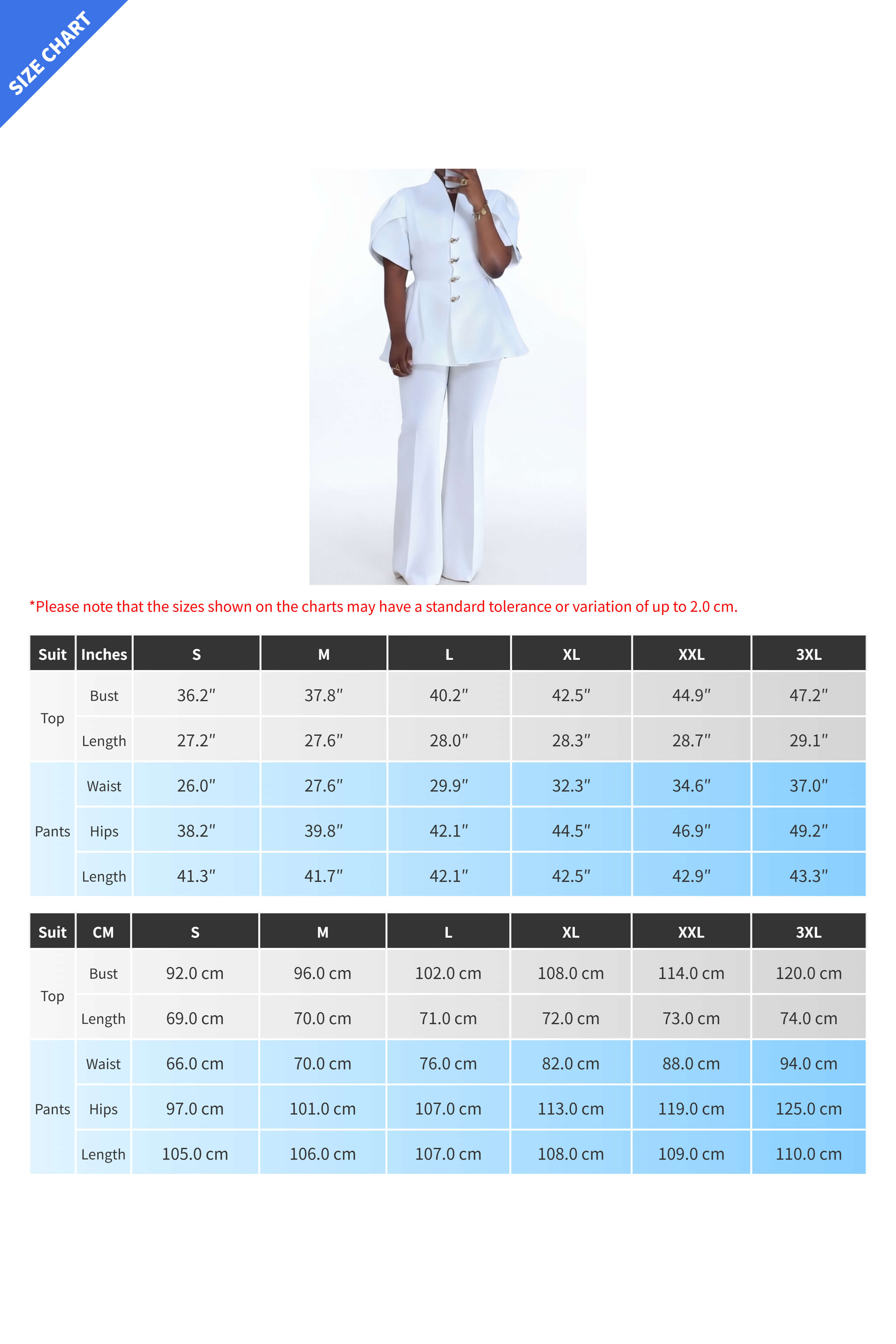 Elegant Puff Sleeve Button Two-Piece Set Lavish Daily