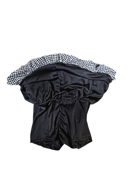 Plaid Patchwork O Neck Long Sleeve Set Lavish Daily