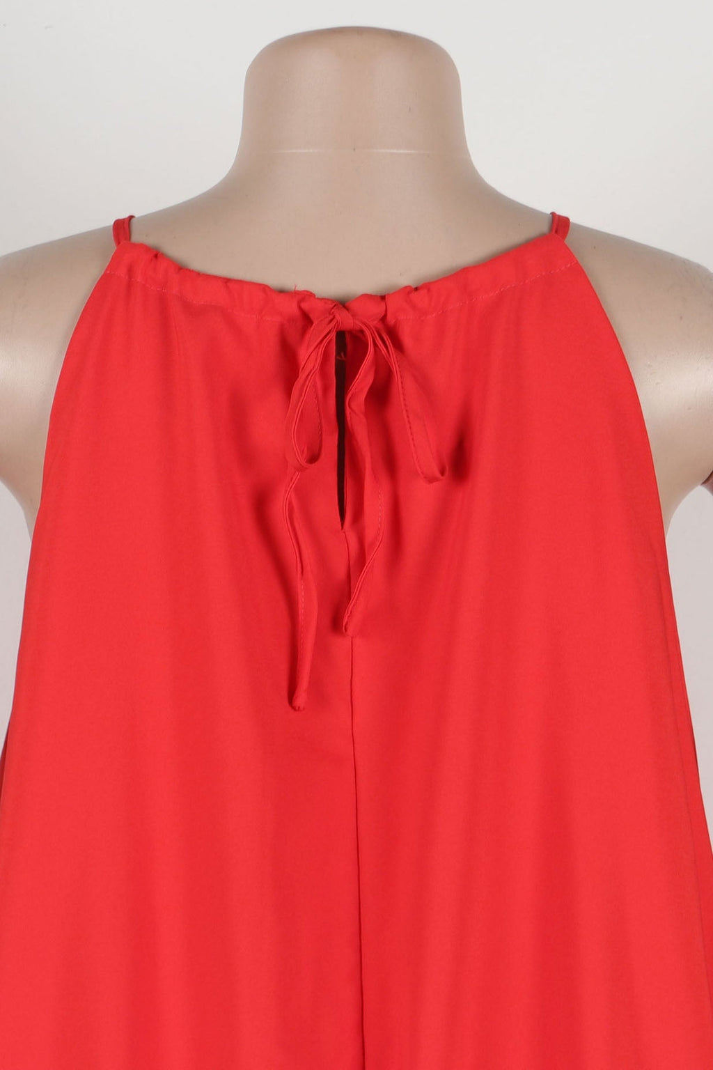 Red Mini Balloon Bubble Dress Lavish Daily