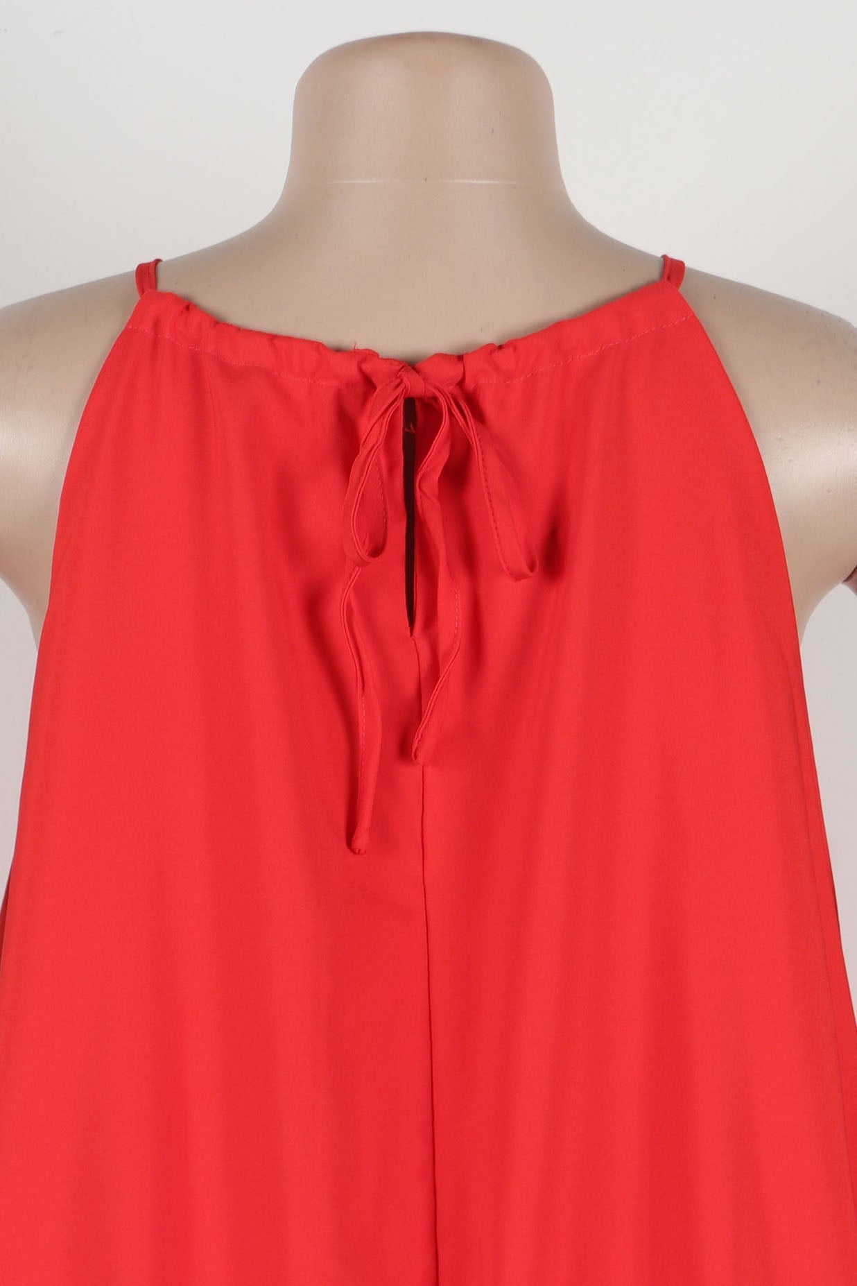 Red Mini Balloon Bubble Dress Lavish Daily