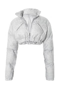 Cropped Puffer Jacket Lavish Daily