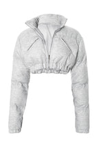Cropped Puffer Jacket Lavish Daily