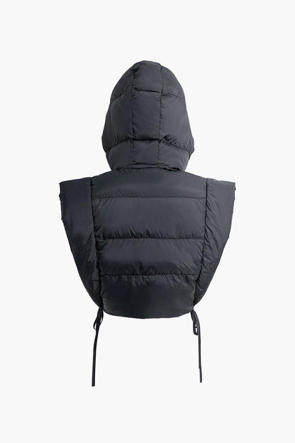 Self Tie Puffer Vest Lavish Daily