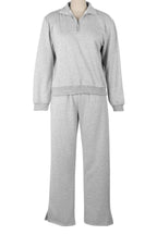 Fleece Lined Loose Fit Two-Piece Tracksuit LavishDaily