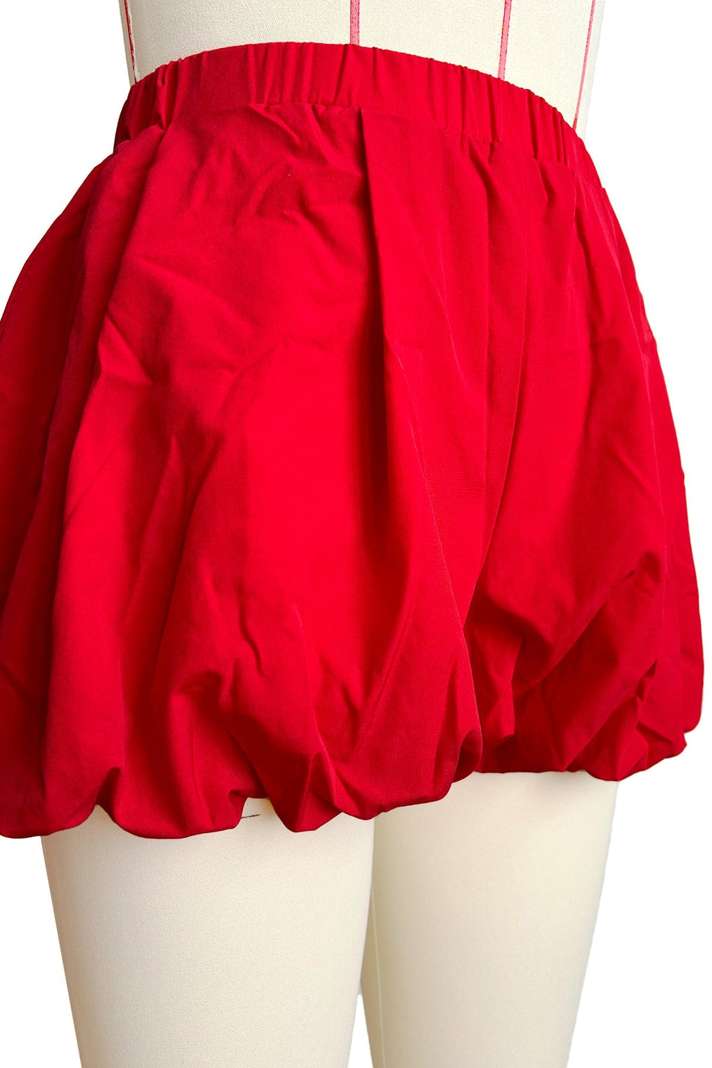 Bubble High Waist Puffy Pleated Shorts Lavish Daily